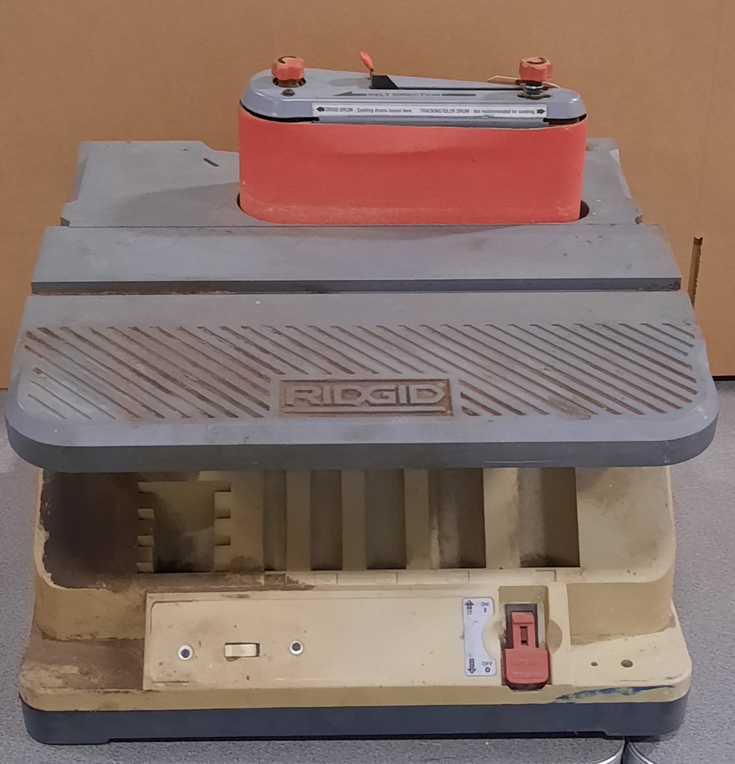Ridgid Spindle/Edge Sander CWS Asset Management and Sales