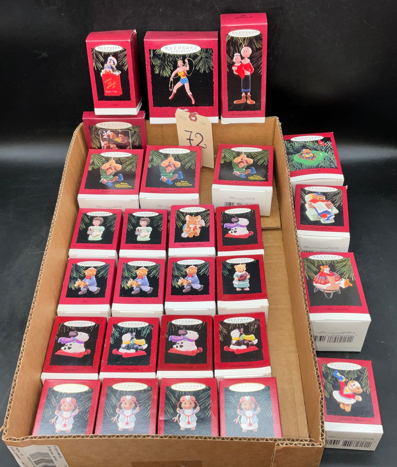 HALLMARK KEEPSAKE ORNAMENTS Teel Auctions