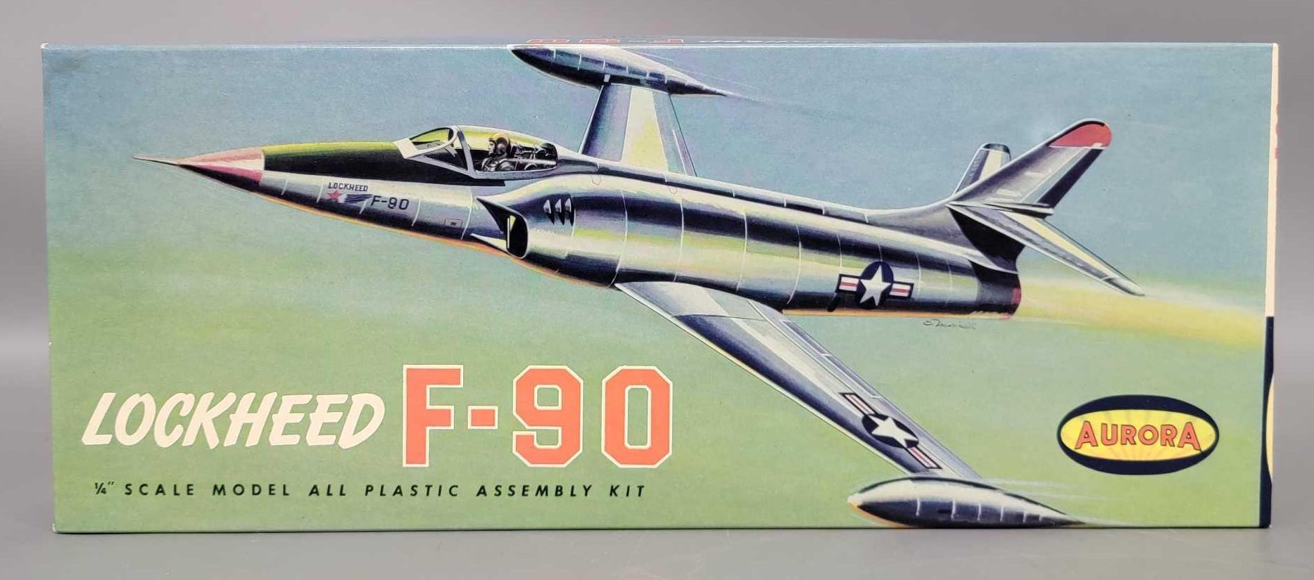 高品質国産◯AURORAオーロラ／ロッキード F-90 (1/48)3rdロゴ オリジナル アメリカ
