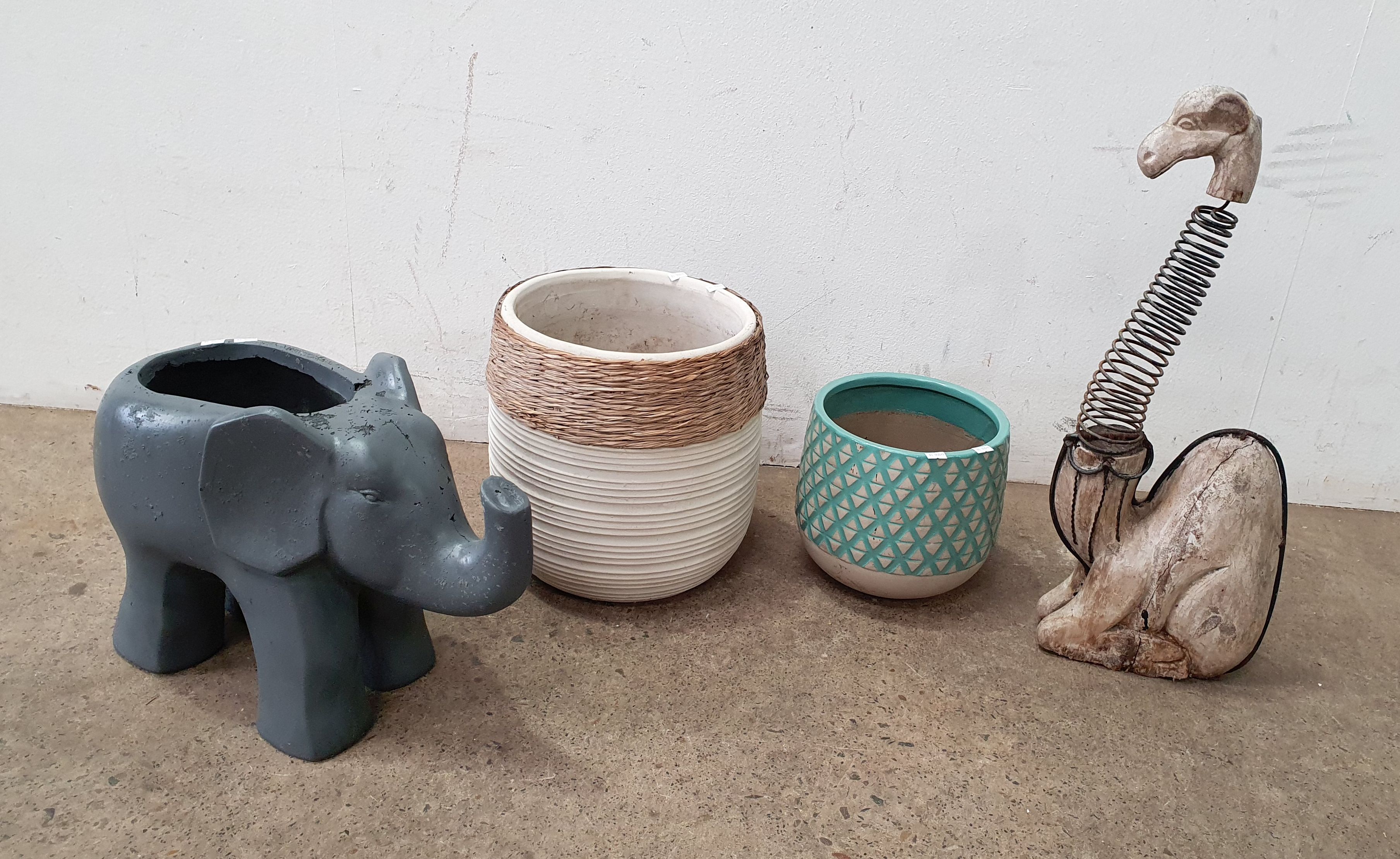 A Group Of Garden Items