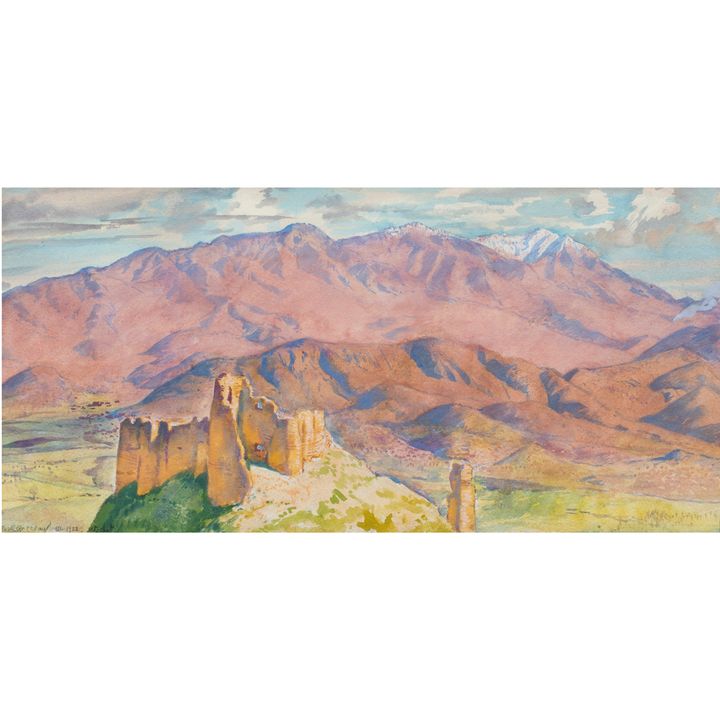 Watercolor, Eugene Alexandrovich Lanceray