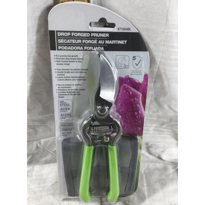 Bloom Drop Forged Pruners W/Storage Pouch