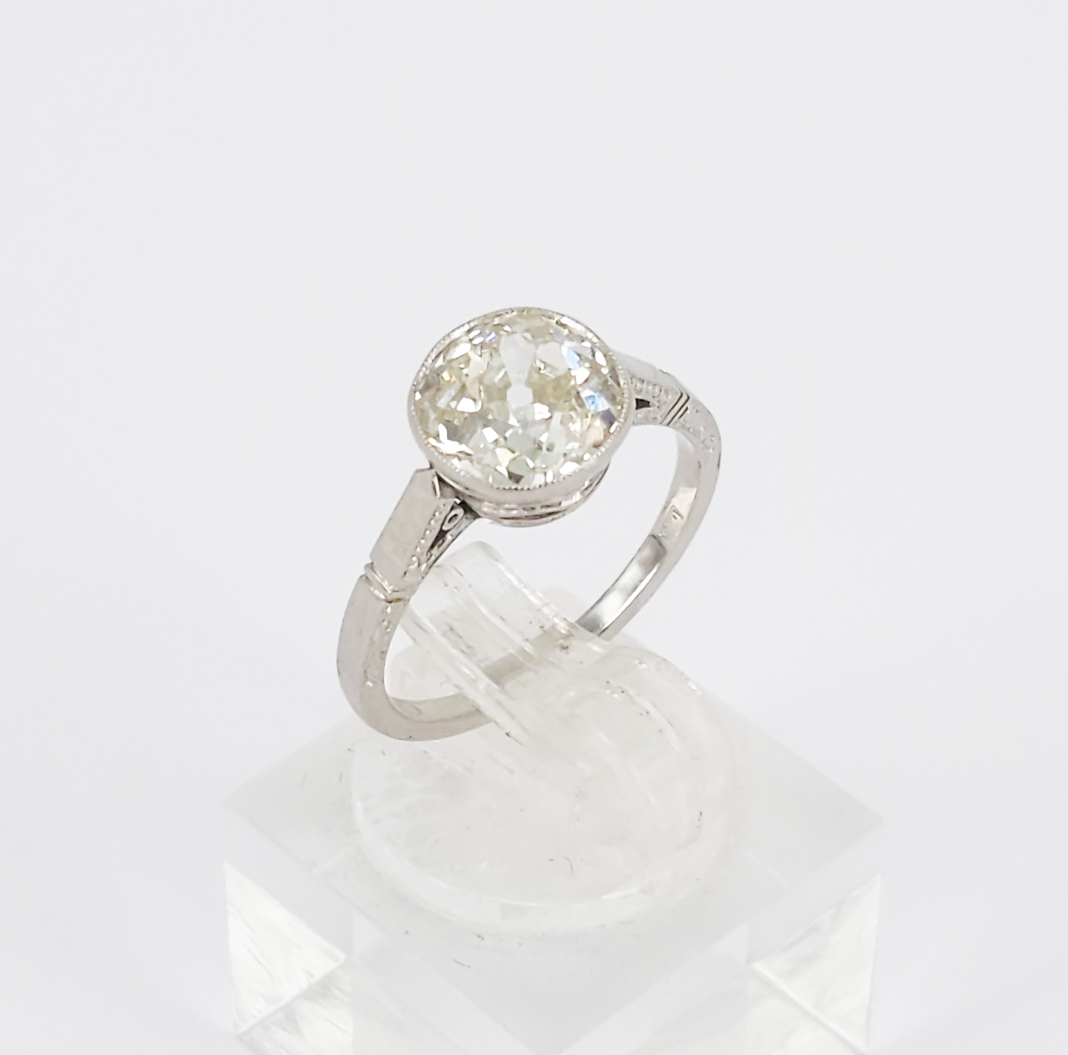 41 · A DIAMOND SOLITAIRE RING