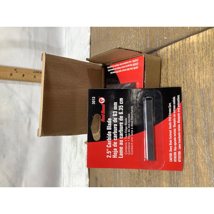 (12) Red Devil 2.5" Carbide Blade