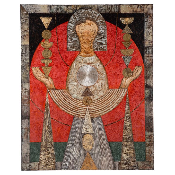 Anton Archipov. "Libra," acrylic and oil