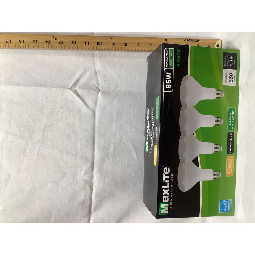 MaxLite 65W Replacement Bulbs LED 4pk