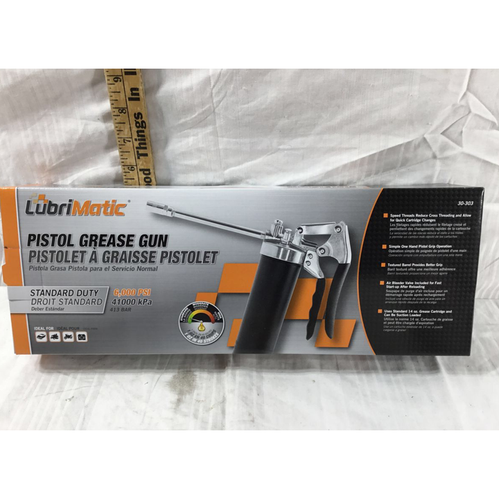 Lubrimatic Pistol Grease Gun Standard Duty