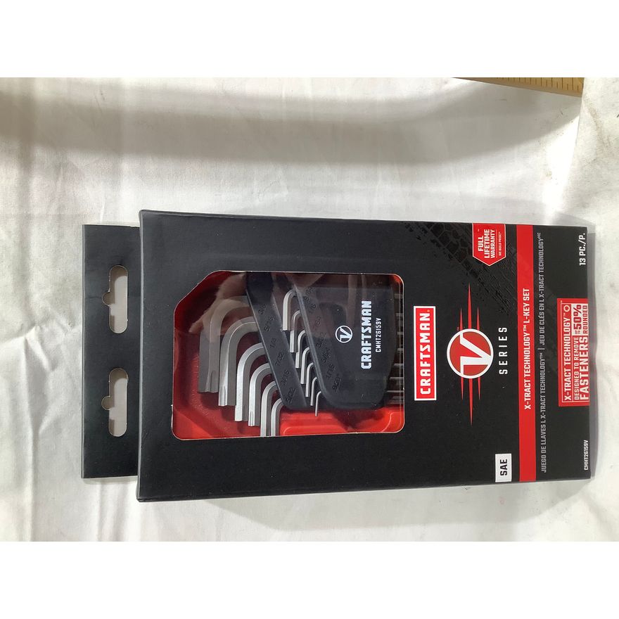 Craftsman V Series X-Tract Technology L-Key Set, 13pc, SAE