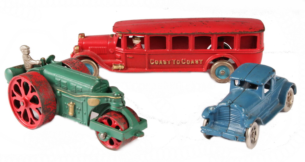 3) VINTAGE CAST IRON TOYS – Lofty 