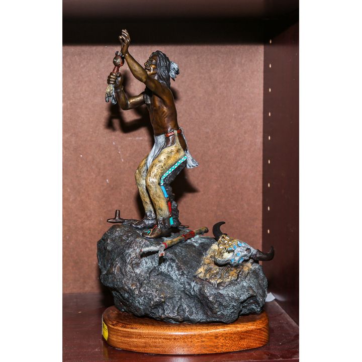 "Vision Seeker" by Ralph Roybal Bronze Sculpture