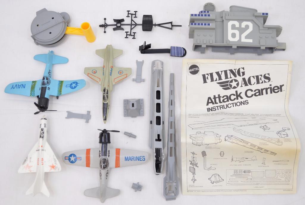 mattel flying aces aircraft carrier