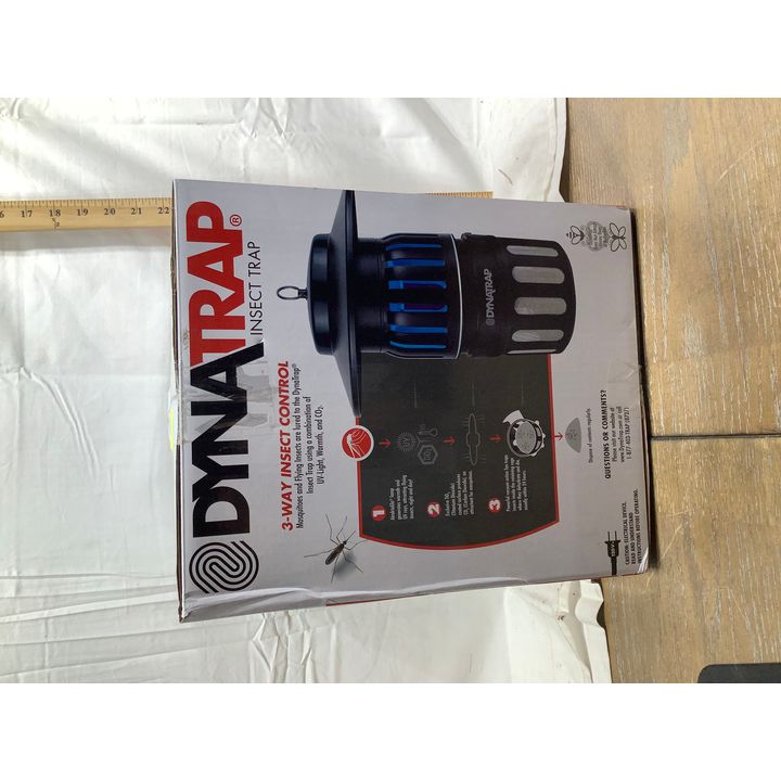 Dynatrap Insect Trap 3-Way Insect Control, For Large Areas Up To 1/2 Acre