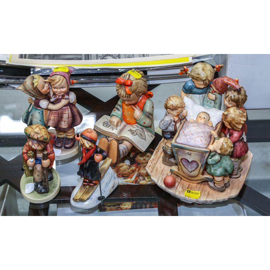 Five Hummel Figures