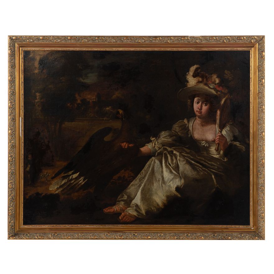 Dutch School, 18th c. Portrait of a Lady, oil