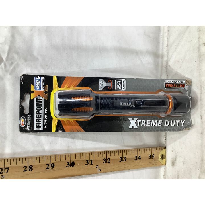Power Tool Firepoint X Xtreme Duty Flashlight 400+ Lumens