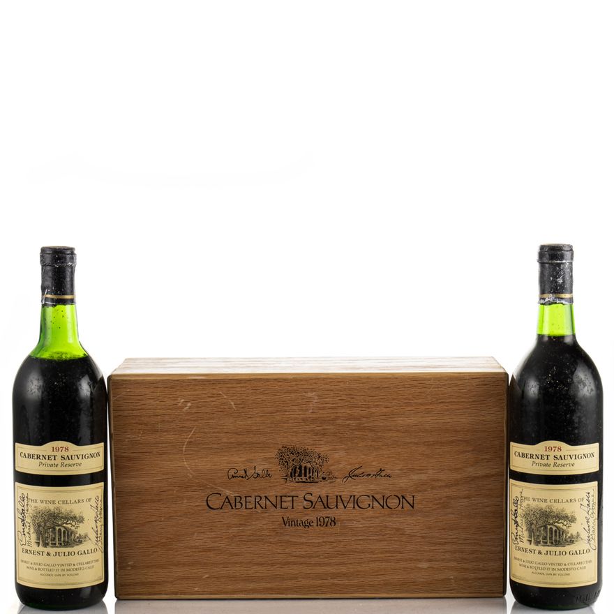 1978 Ernest and Julio Gallo, Private Reserve Cabernet Sauvignon, Sonoma Valley, CA,