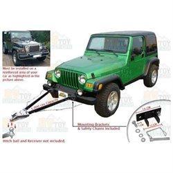 Universal Tow Bar Adjustable Mount Tow Bar Tow Kit with Tow