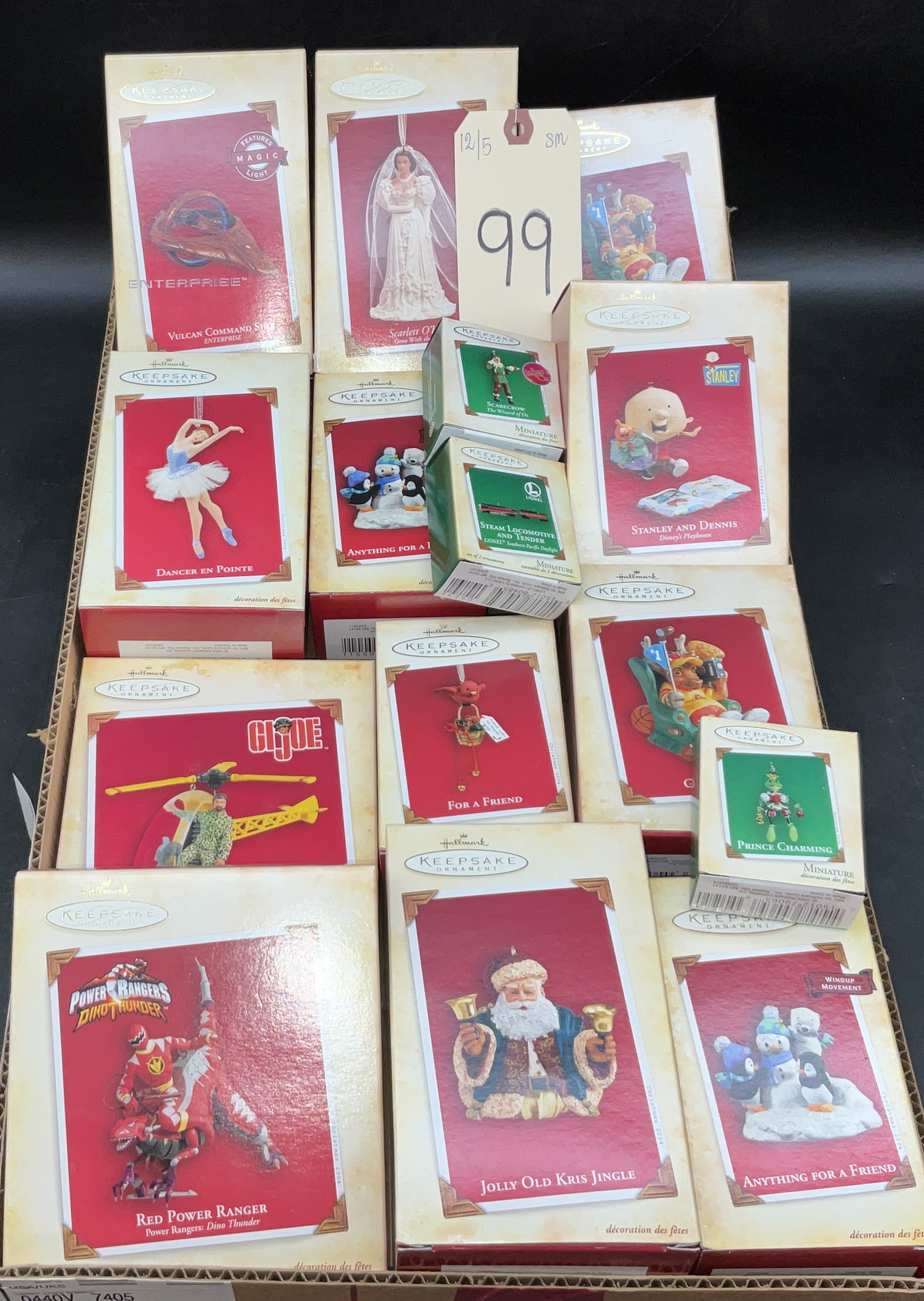 HALLMARK KEEPSAKE ORNAMENTS Teel Auctions