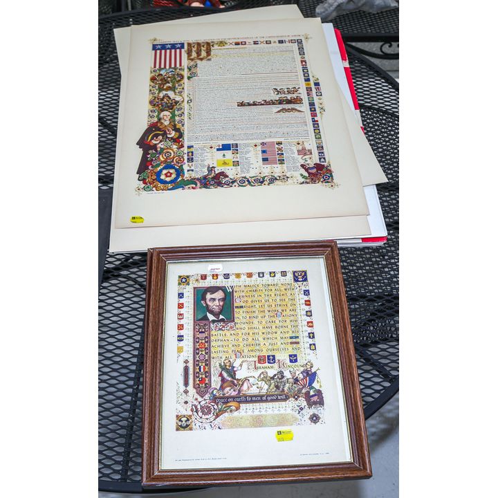 Group of American Patriotic Prints by Arthur Szyk
