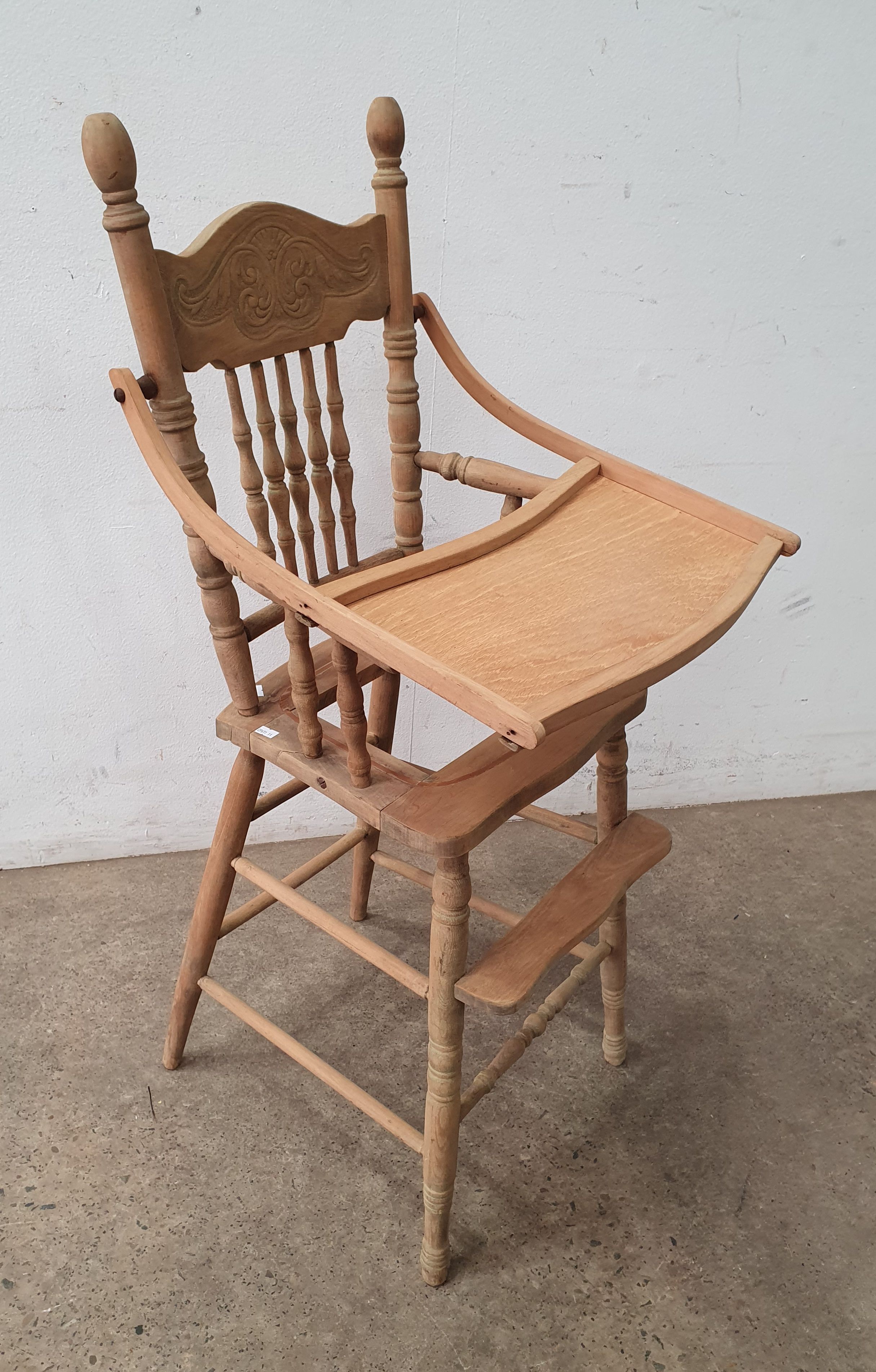 An Antique High Chair