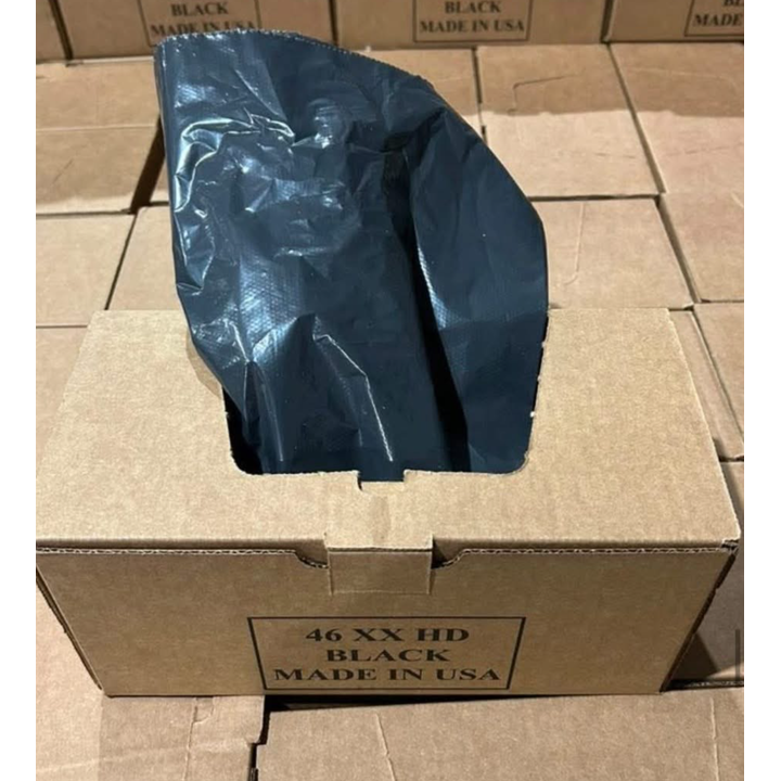 50 Count 46 Gallon Heavy Duty Garbage Bags