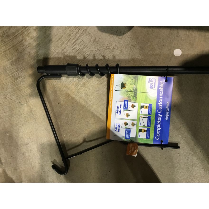 Nature's Way Adjustable Kit - Includes 84" Pole, 10" Hanging Hook, & Base Support