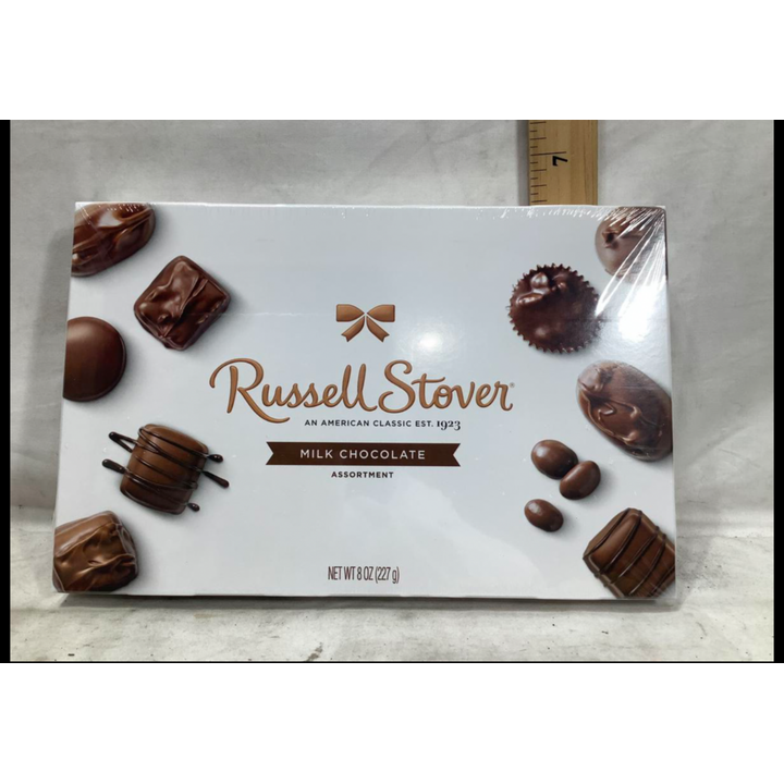 Russel Stover 12pc Milk Chocolate Assortment Expires 04/2024