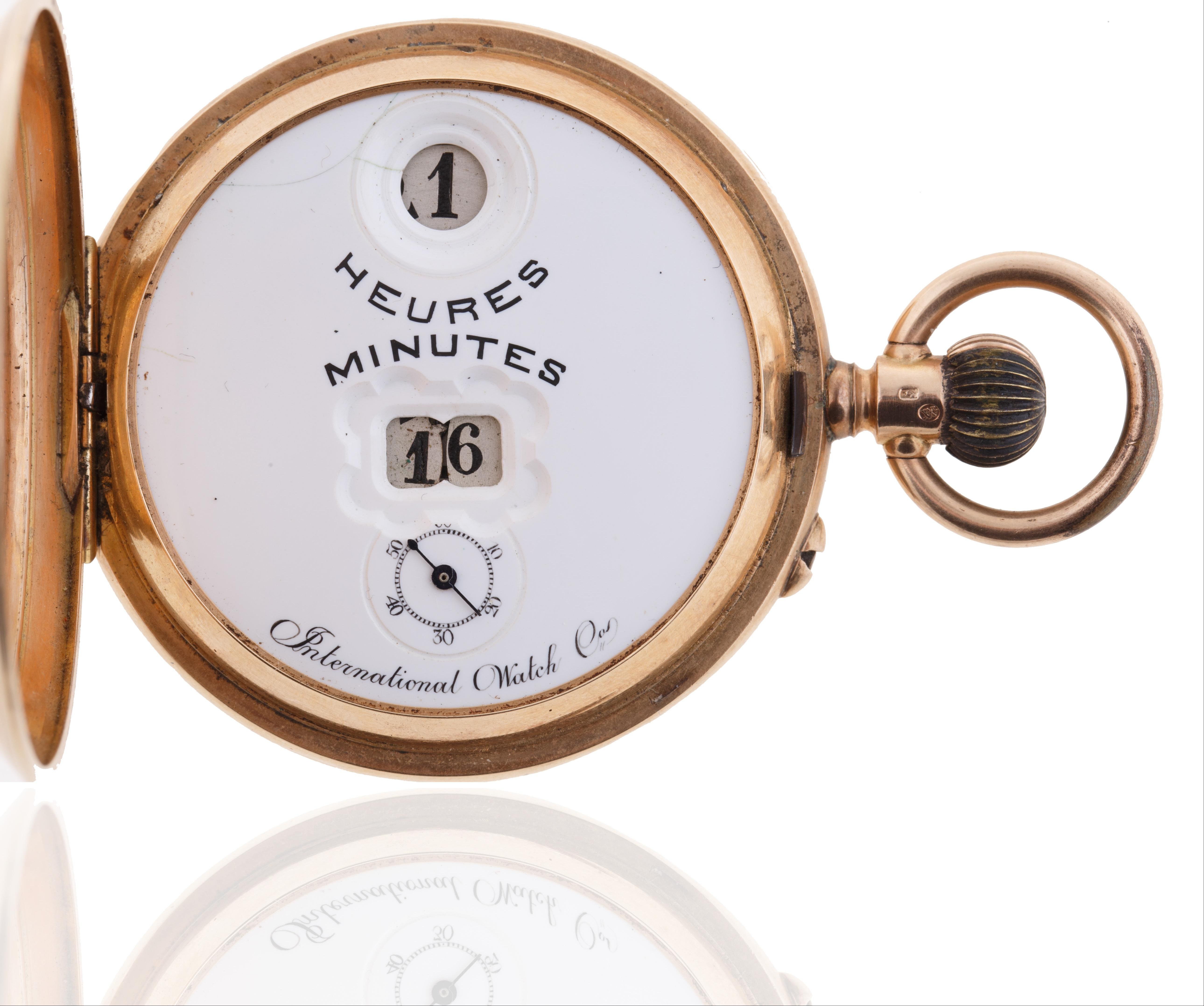 Pallweber pocket clearance watch