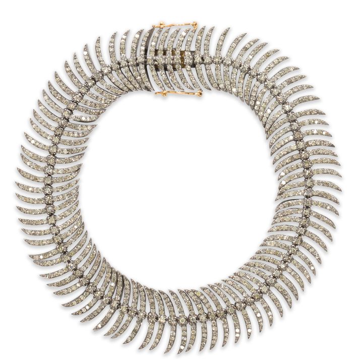 A diamond link bracelet