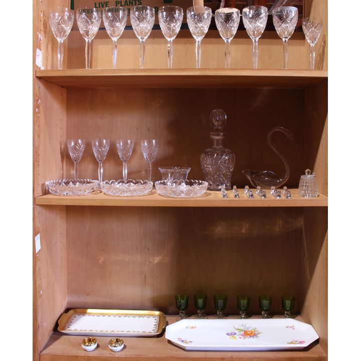 Decorative art, including stemware and more
