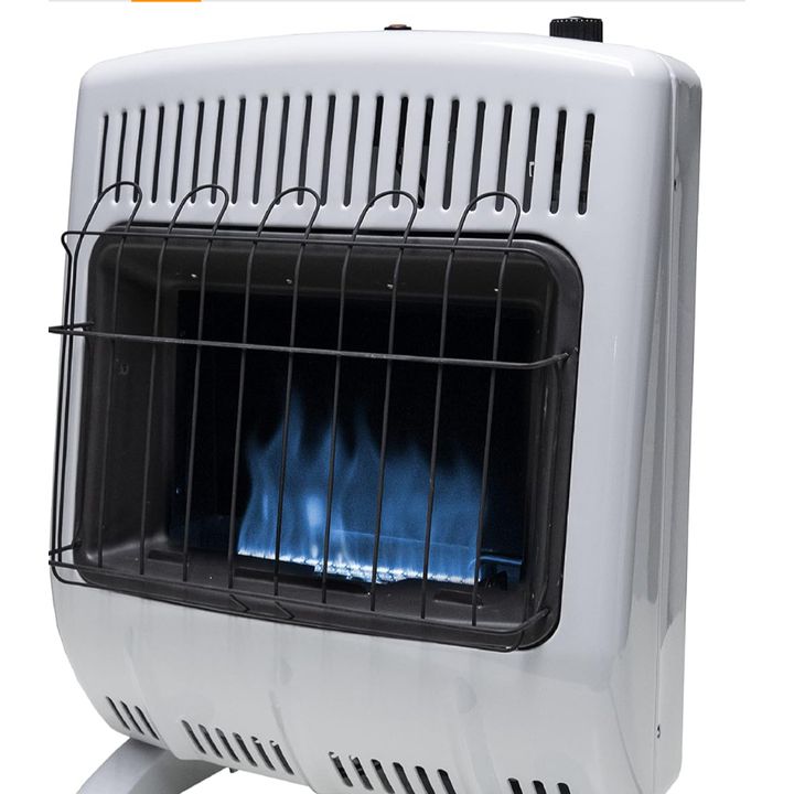 Mr. Heater BTU/HR 20,000 Liquid Propane Vent Free Blue Flame Heater w/ Thermostat- In Box