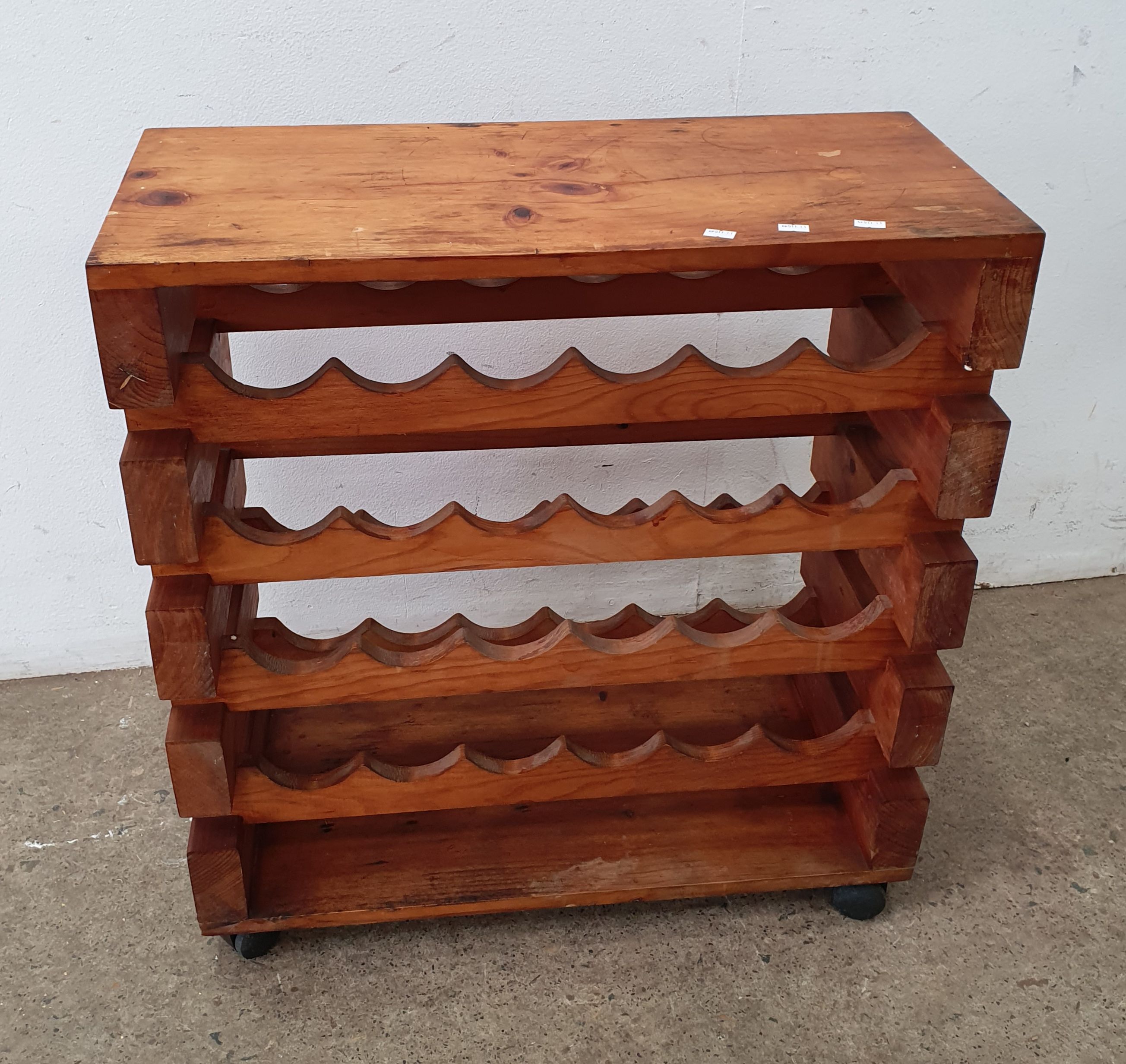 A Timber Wine Rack