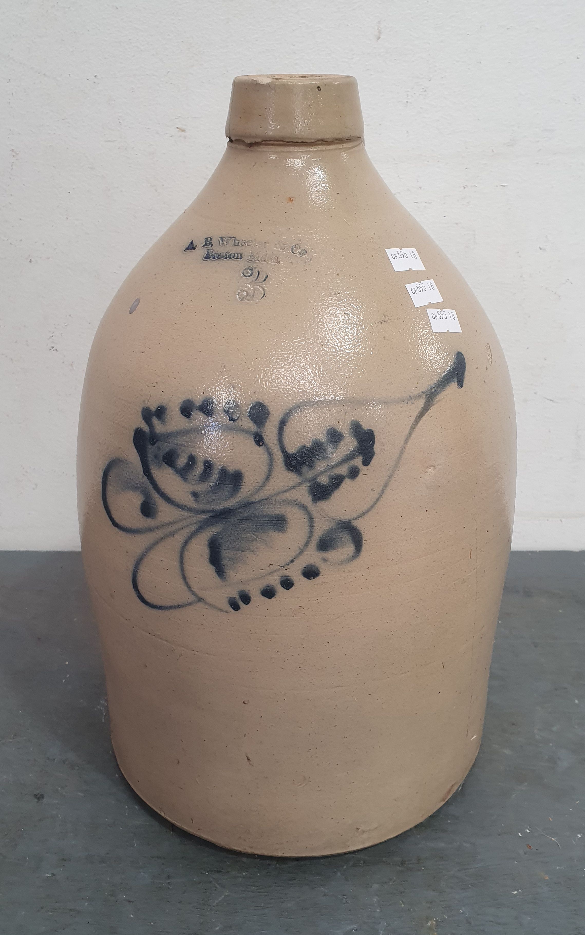 A CERAMIC JAR