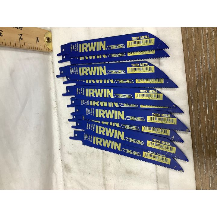 (10) Irwin Tools Metal Cutting Reciprocating Saw Blade 6" 14TPI (372614B10)