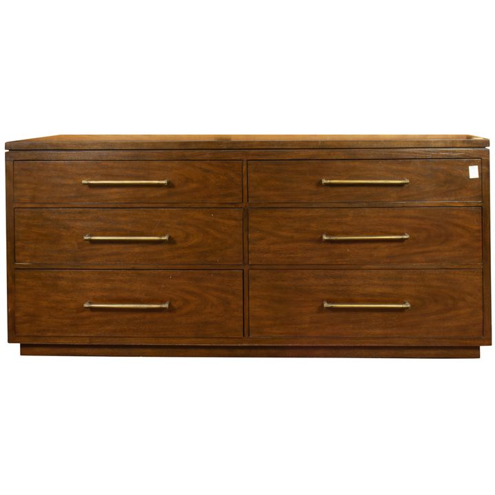 A McGuire San Francisco six-drawer dresser
