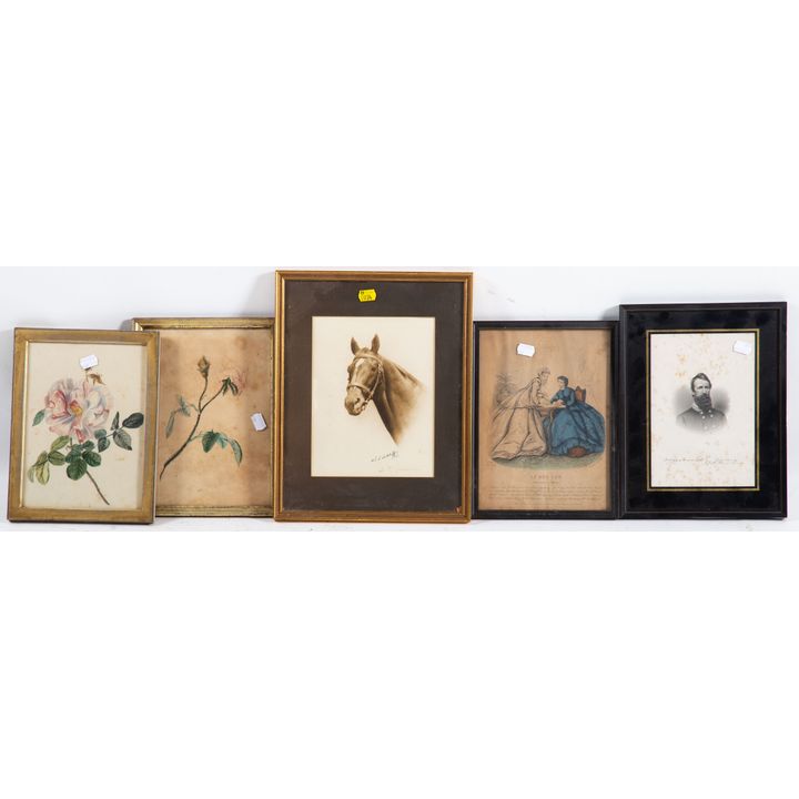 Box of 12 Assorted Framed Artworks