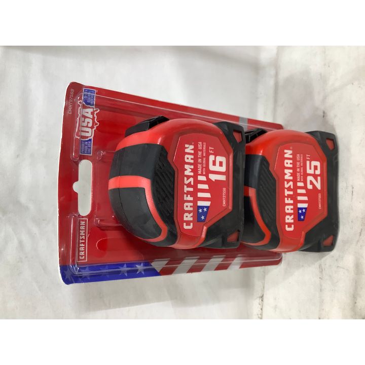 Craftsman 2pk Tape Measures- 16ft & 25ft