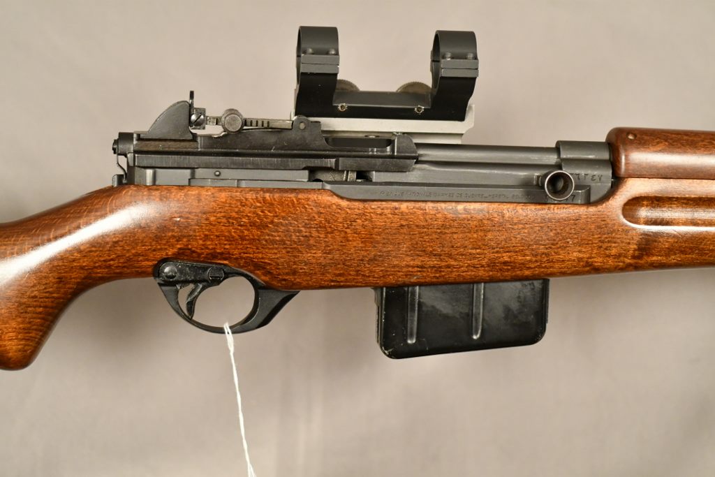 FN Model 49 Sniper, 8mm Mauser cal. semi-auto military rifle, Blue, 23 ...