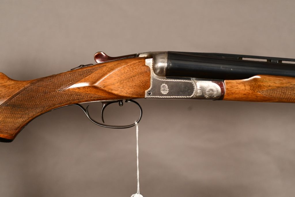 Dakin Gun Company/Antonio Zoli, 12 ga. side by side shotgun, 26” VR  barrels, Italy