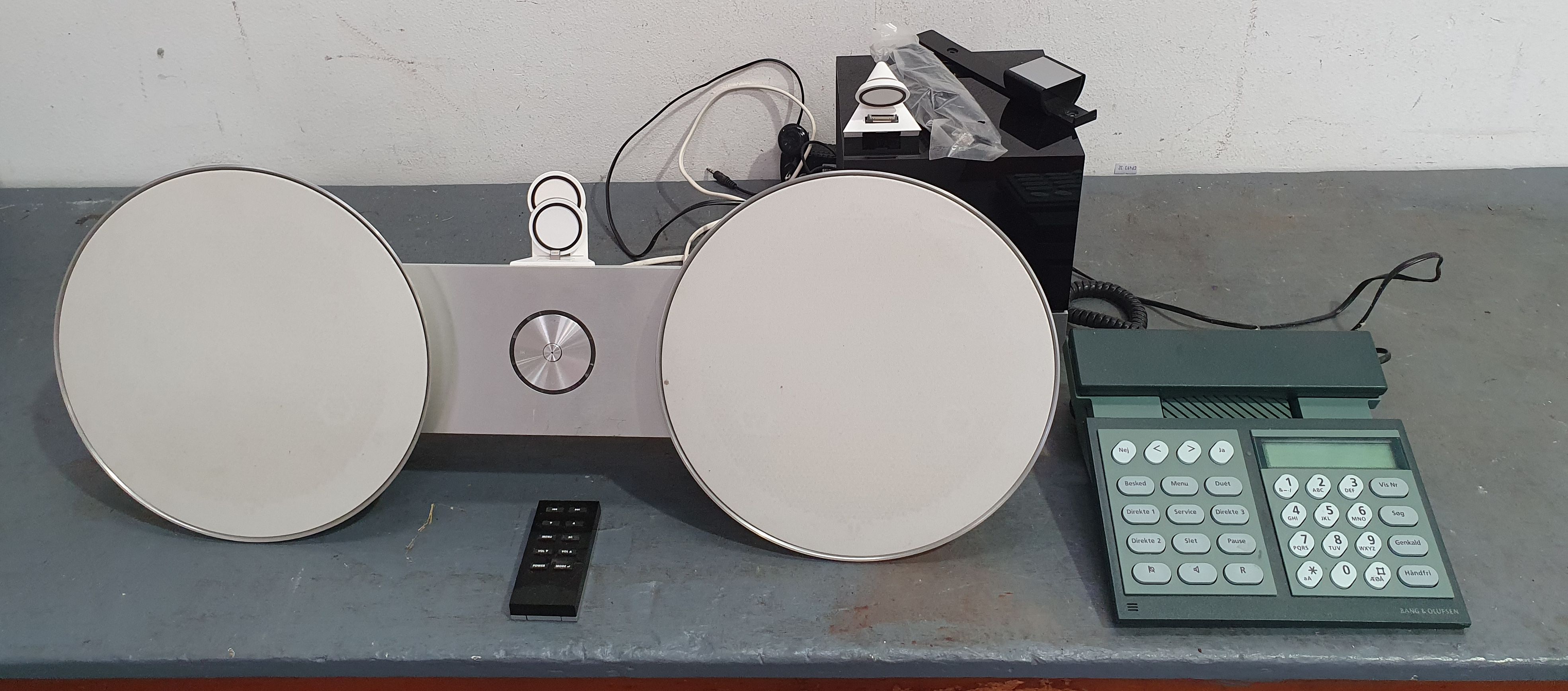 A Group Of Bang And Olufsen Items