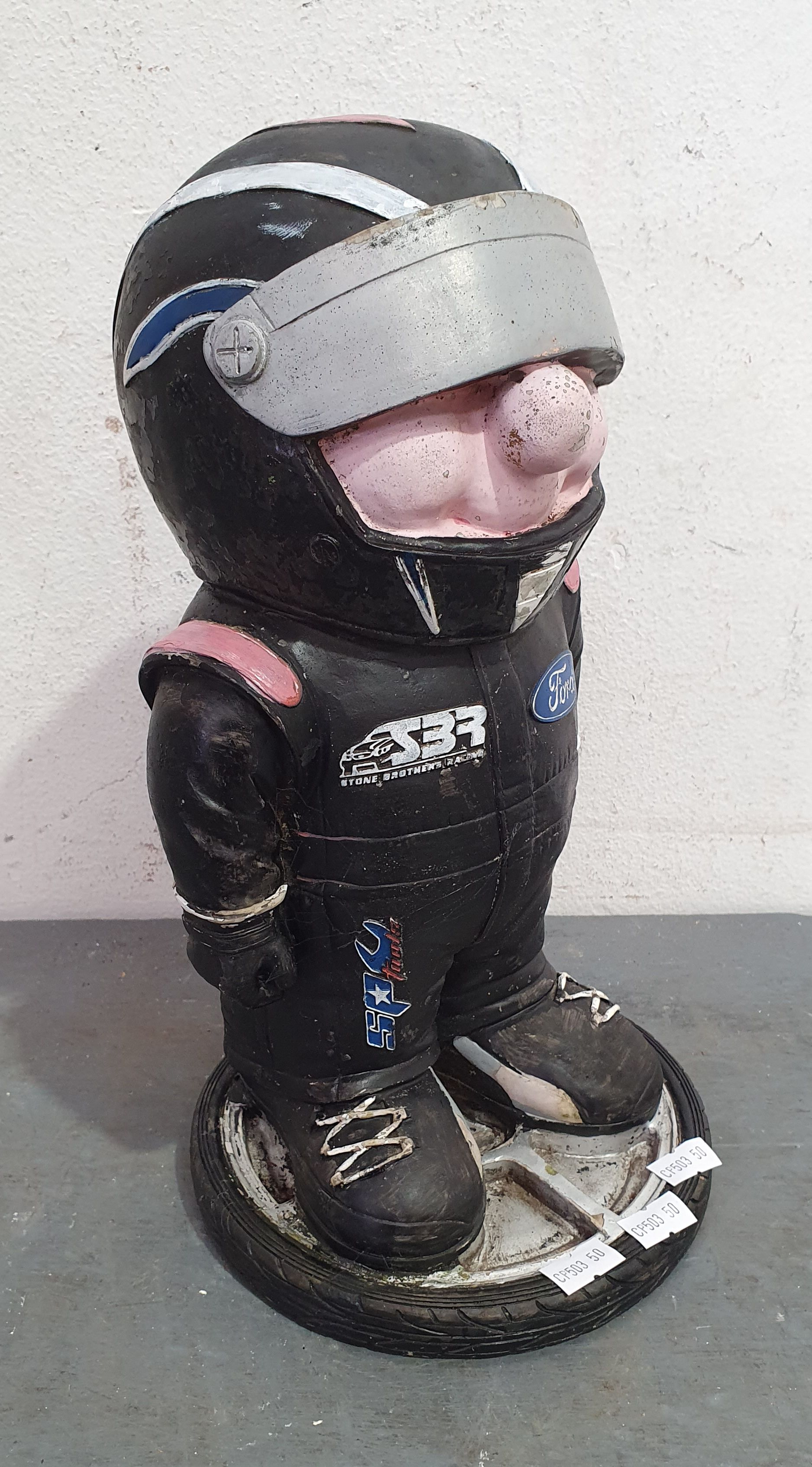 A FORD AND STONE BROTHERS RACING MASCOT