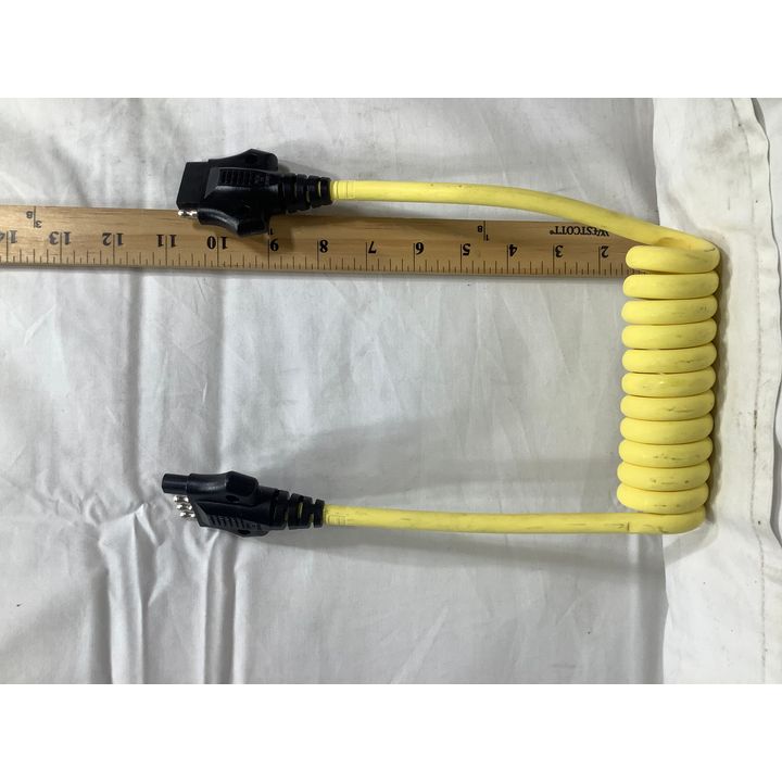 Yellow 5-Prong Trailer Wire Extension