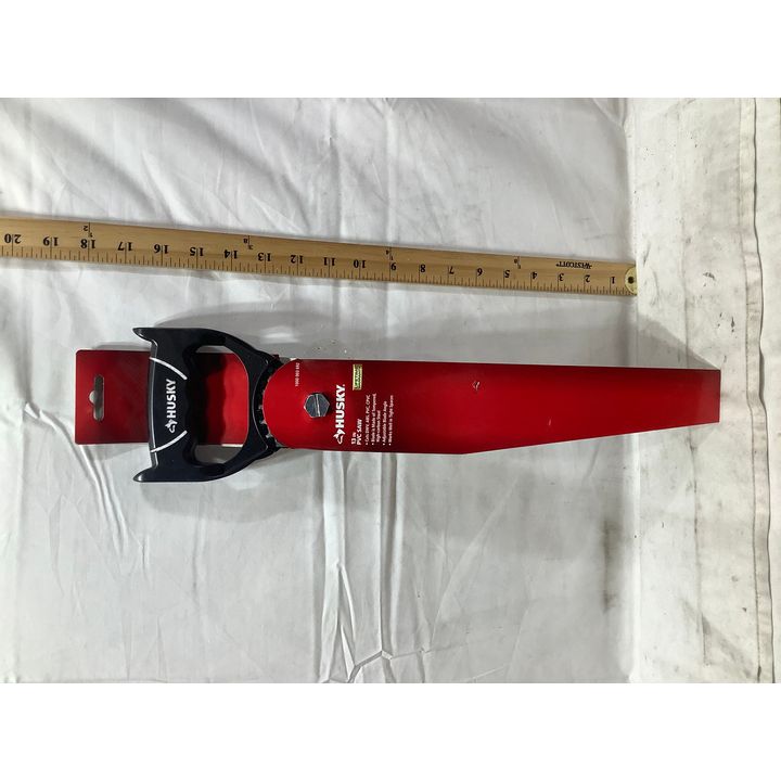 Husky 13in PVC Saw with Adjustable Blade Angle High Carbon Steel