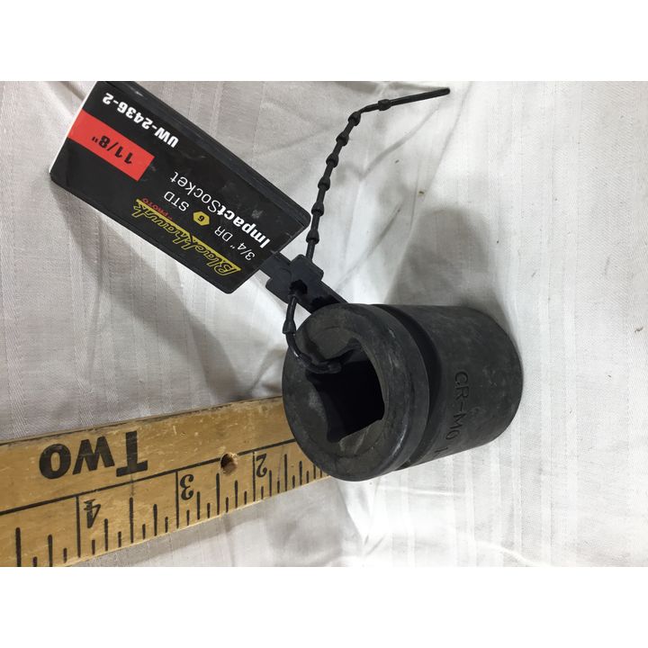 Blackhawk 3/4" DR 6 Pt STD Impact Socket 1 1/8"