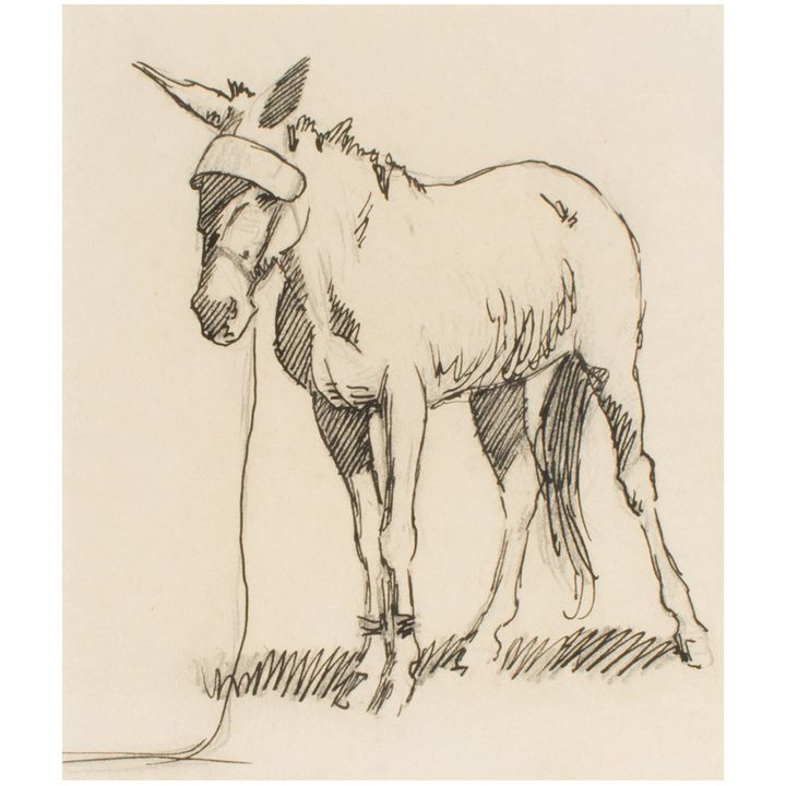 Work on paper, Edward Borein