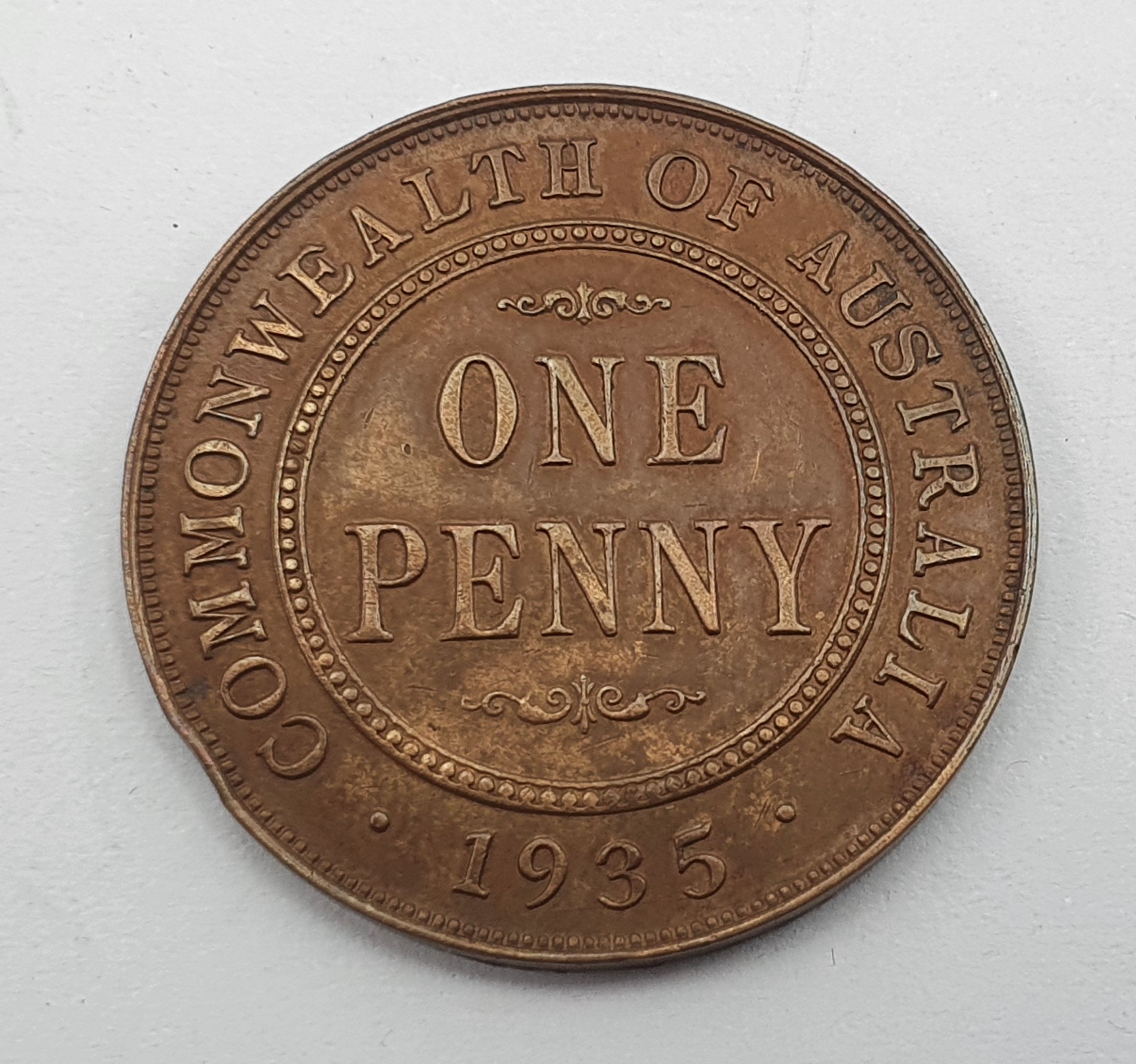 188 · AN AUSTRALIAN 1935 UNC PENNY