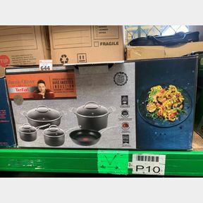 JAMIE OLIVER HARD ANODISED INDUCTION COOKING SET (5 PCE)
