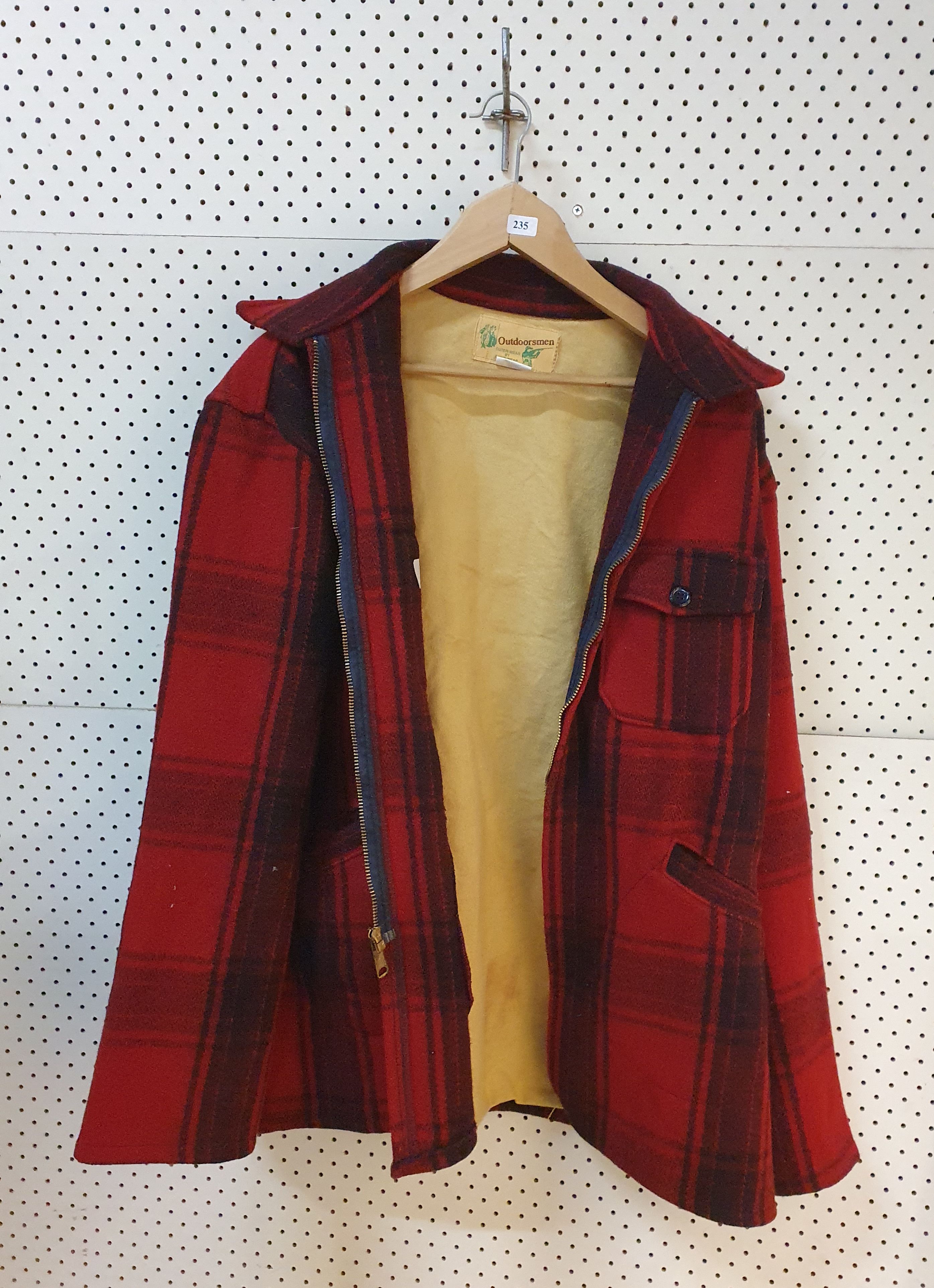 235 · AN OUTDOORSMEN WOOL JACKET