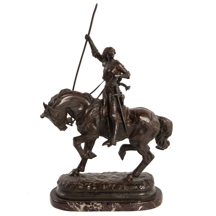 Adrien Etienne Gaudez. "Dieu Patrie," bronze