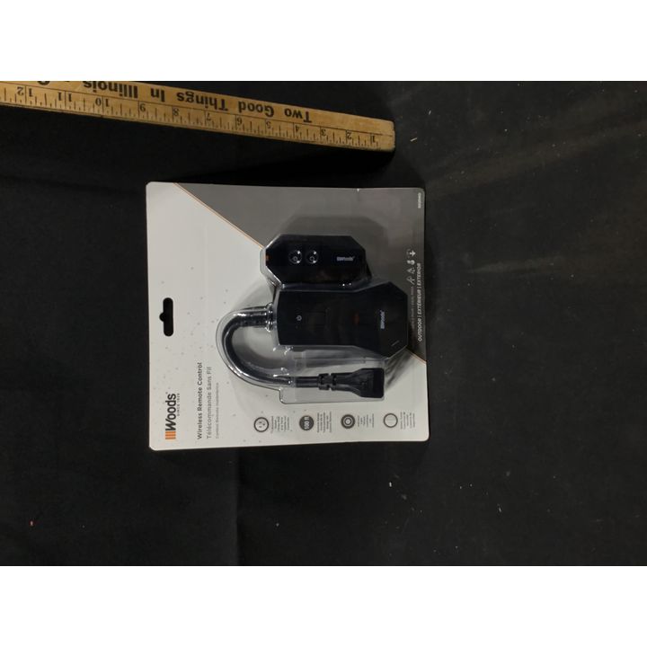 Woods Wireless Remote Control- 100ft Remote Range, Outdoor Use